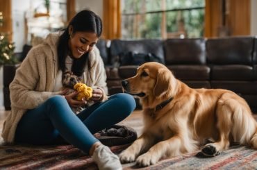 how to teach your dog to be calm with visitors